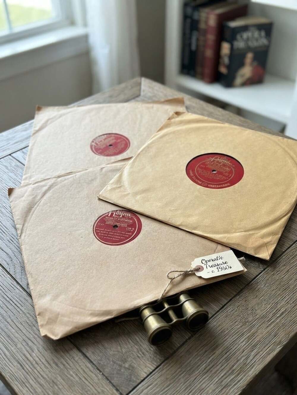 Royale Operatic Treasures - Tales of Hoffmann Vinyl Record Set c. 1950s